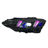 Pièce de rechange améliorée SJC Auto, nouveau phare avant LED RGB exclusif pour BMW Série 4 G22 G26 G82, ensemble de phares modifiés
