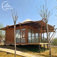Maisons de luxe Airbnb, cottages, tentes, villas avec salle de bain pour retraites en montagne tropicale, hôtel