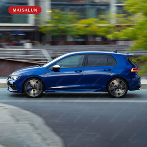 MAISALUN per Volkswagen <span class=keywords><strong>VW</strong></span> <span class=keywords><strong>Golf</strong></span> <span class=keywords><strong>8</strong></span> body kit upgrade a 8R style Body Kit con paraurti anteriore posteriore diffusore minigonne laterali griglia - Product Image 3
