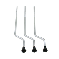 Wholesale Floor Tom Drum Stand Sets Bass Drums Rod Prop up 3 Pcs Toms Metal Legs