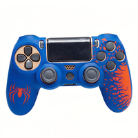Étui en silicone antidérapant pour manette PS4, protection contre la poussière et les chocs, coque de protection souple pour manette PlayStation 4