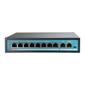 Hi <b>PoE</b> <b>Switch</b> 8 Port 100M <b>PoE</b> 2 Port 1000M Uplink NVR Control - Product Image 1