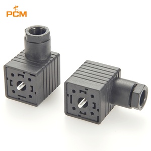 Connettore per Elettrovalvola DIN 43650 Forma A 3+PE M16 230V Compatibile con Hirschmann <span class=keywords><strong>GDM</strong></span> 3016 934 395-100 395-106 - Product Image 1