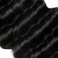 Extensions au crochet en cheveux humains vietnamiens Ghair, 14-24 pouces, sans nœuds, pré-séparées, ondulations profondes lâches, double trame machine