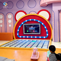 Machine interactive de jeu de mouvement au sol à grille LED pour scène, avec effets de lumière et de sol interactif, pour usage commercial