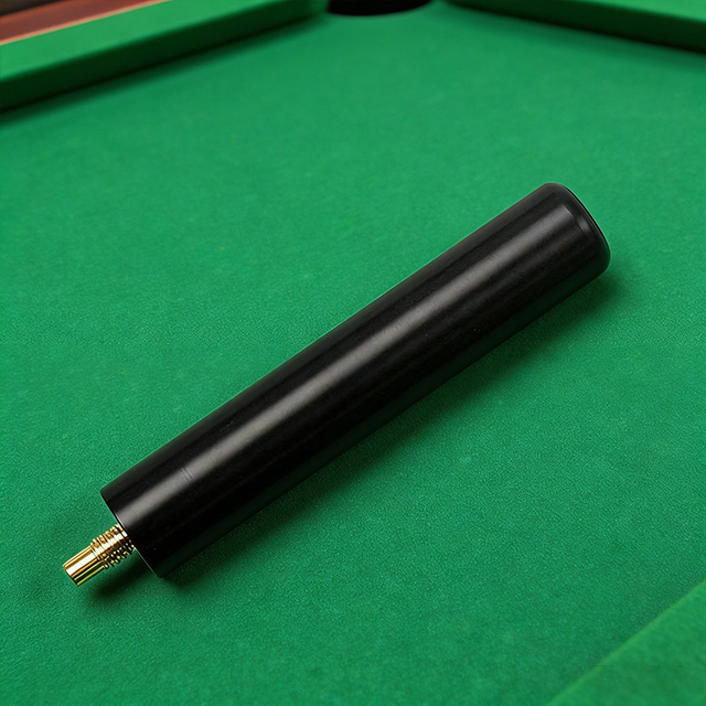 Fashion Telescopic Carbon Fiber Snooker Billiard Cue Steel Black Shaft Turquoise Ring Extendable Pro Taper Brass Tip High