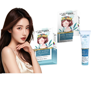 JiaYing Crema Colorante per <span class=keywords><strong>Capelli</strong></span> Senza Ammoniaca, Doppio Applicatore, Semi-Permanente, Alta Qualità, Bicolore, Copre i <span class=keywords><strong>Capelli</strong></span> Grigi, Multitono, Un Solo Passaggio, 6-8 Colori - Product Image 1