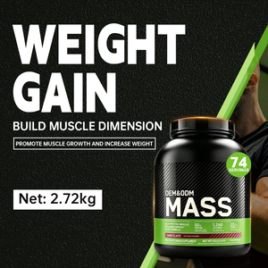 Poudre Protéinée <span class=keywords><strong>MASS</strong></span> Sportive Personnalisée OEM pour Prise de Masse Musculaire au <span class=keywords><strong>Chocolat</strong></span> – Formule Protéinée Saveur <span class=keywords><strong>Chocolat</strong></span> - Product Image 3