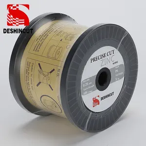 Precise Cut Zinc Coated Wire Diameter From 0.07mm To 0.33mm For EDM Wire Cutting Machines