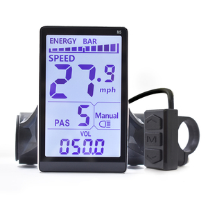 Pantalla LCD M5 [Haytrix] para Scooter Eléctrico y Bicicleta Eléctrica, Velocímetro, Computadora de Ciclismo, Accesorios para Bicicletas, <span class=keywords><strong>Kit</strong></span> de Conversión - Product Image 1