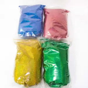 Polvere Glitter sfusa Fine di vendita calda per artigianato olografica polvere per unghie Glitter paillettes pigmenti Art Flakes decorazione fai da te