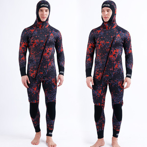 Traje de Buceo para Hombre, PVC de 5mm, Forro de Lana, para Pesca y Entrenamiento en Aguas Frías y Cálidas en Alta <span class=keywords><strong>Mar</strong></span> - Product Image 2
