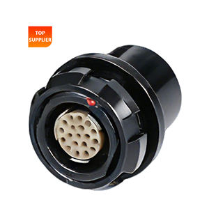 ขั้วต่อโลหะ BEXKOM <span class=keywords><strong>G8</strong></span>/DBPU ขนาด 1F 2to12 ชุบทอง แบบ Push-Pull ล็อคได้ ป้องกันคลื่นแม่เหล็กไฟฟ้า (EMC) มาตรฐาน IP68 ป้องกันการสั่นสะเทือนและการกัดกร่อน - Product Image 1