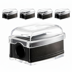 MISSHA Set 5 pezzi temperamatite facile in plastica nera - Product Image 1