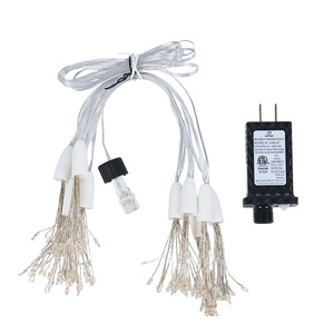 <b>Red</b> Blue White Firework <b>Lights</b> <b>Led</b> String Eight Modes Outdoor Decoration - Product Image 2