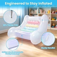 Chaise sensorielle pour enfants autistes, chaise à bascule gonflable, TDAH, recherche sensorielle, apaisement, équilibre sensoriel