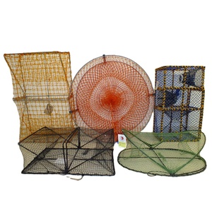 Venta al por mayor de fábrica, trampa de pesca plegable con accesorios, cajas de cangrejo, trampas de pesca de cangrejo para pesca de captura comercial - Product Image 1