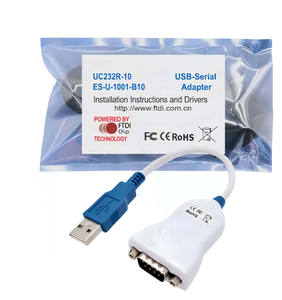 Cable Adaptador <span class=keywords><strong>USB</strong></span> a <span class=keywords><strong>RS232</strong></span> UC232R-10, Componente Mínimo ChiPi, Chip FT232RL FTDI, Cable Convertidor Adaptador Serial <span class=keywords><strong>USB</strong></span> - Product Image 6