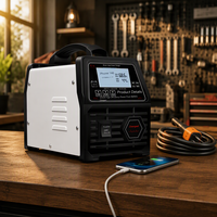 Nouveau chargeur de voiture JiuZhuo 25-9999A 12V24V 18W haute puissance entièrement intelligent en cuivre avec compatibilité universelle entrée 180-230V