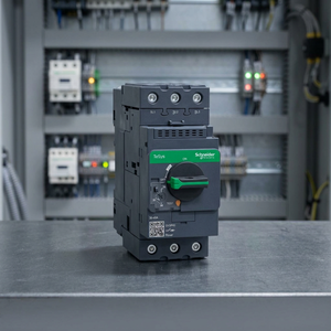 Disjoncteur Schneider GV3P40 30-40A à pôle multiple, capacité de coupure 50kA, protection moteur 18,5kW, automatisation industrielle - Product Image 3