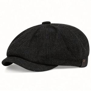 Gorra de béisbol estilo Gatsby para hombre al por mayor, gorra de golf, sombrero de sol, gorra Ivy, gorras de algodón a la moda, gorras casuales con visera para hombre, gorra Newsboy - Product Image 3