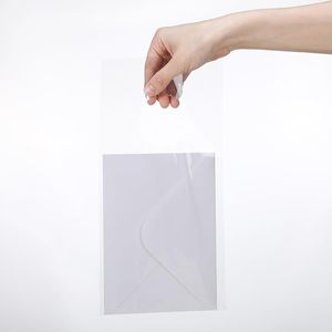 Clearbags <span class=keywords><strong>LDPE</strong></span> rõ ràng Door Knob túi 100 gói cửa <span class=keywords><strong>Hanger</strong></span> túi với cut out lỗ cho đồ dùng học tập, tờ rơi kinh doanh - Product Image 2