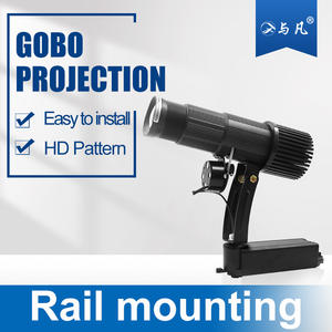 Проектор Track <span class=keywords><strong>Gobo</strong></span>, 25 Вт, индивидуальный рисунок для рекламы, черный цвет, Yufan, логотип в стиле Track, проекторы <span class=keywords><strong>Gobo</strong></span> - Product Image 3