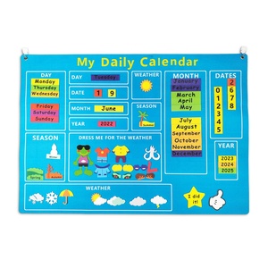 Pezzi di Storyboard di feltro oceanico insegnamento interattivo <span class=keywords><strong>storie</strong></span> di bordo di flanella per attività in età prescolare per bambini regali di giocattoli artigianali - Product Image 3