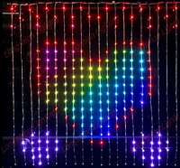 Rideau lumineux intelligent RGB, contrôle par application, programmation DIY, étanche pour mariage/magasin/maison