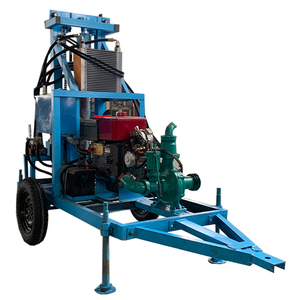 Oferta Especial: Plataforma de Perforación de Pozos de Agua Pequeña de 40m para Minería, Plataforma de Perforación Hidráulica de Pozos de Agua a Diesel en Venta - Product Image 1