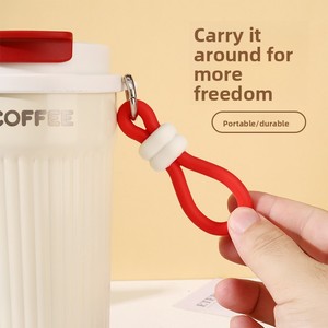 <span class=keywords><strong>550ml</strong></span> thép không gỉ cốc cà phê với rơm Nắp | đôi tường chân không cách nhiệt du lịch <span class=keywords><strong>Mug</strong></span> cho trẻ em và người lớn - Product Image 5