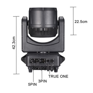 FEIYUEYUE Projecteur mobile extérieur étanche IP65 7x60W RGBW Bee Eye Wash Light avec contrôle DMX512, angle <span class=keywords><strong>de</strong></span> faisceau 4-55°, couleur 2500K-10000K - Product Image 6