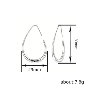 Orecchini Pendenti Minimalisti per Donne, Eleganti per l'Ufficio, Uso Quotidiano, Gioielli alla Moda - Product Image 3