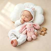 16 Zoll LOULOU Vollsilikon-Baby-Reborn-Puppe, Neugeborenes Bebe, Mikro-Vorfrühchen, Waschbar, Lebensecht, Kunstvolle Kreation, Reborn-Puppen