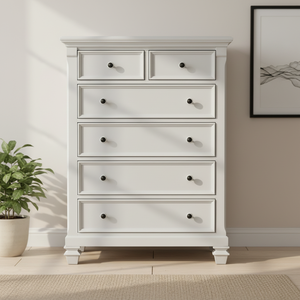 Modern <b>6</b> <b>Drawers</b> <b>Drawers</b> Cabinet,Chest of <b>Drawers</b> Closet Organizers for Living Room, Farmhouse Dresser Organizer - Product Image 1