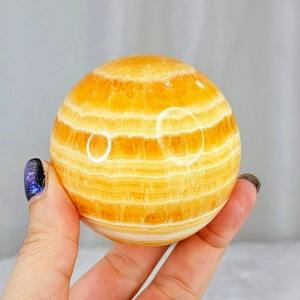 Esferas de Cristal de Calcita Amarilla al por Mayor, Piedras de Cristal Curativas Reales, Gemas, Esferas de Calcita Amarilla - Product Image 3