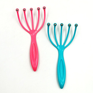 Masajeador de cuero cabelludo de cinco garras, masajeador de cabeza, garra de masaje para la cabeza, masajeador de cabeza tipo pulpo, masajeador de cabeza, pulpo - Product Image 2