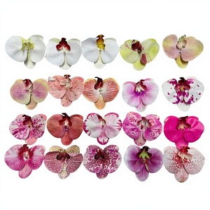 ช่อดอกกล้วยไม้ฟาแลนนอปซิสสีน้ำเงิน 9 ดอก ขายส่ง ดอกไม้ประดิษฐ์ ดีไซน์กล้วยไม้ขนาดใหญ่ สวยสง่างาม - Product Image 5