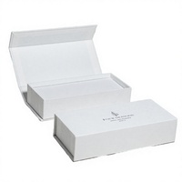 Boîte d'emballage personnalisée haut de gamme pour téléphone, pliable, recyclable, magnétique, avec impression UV, pelliculage mat, éponge et logo personnalisé