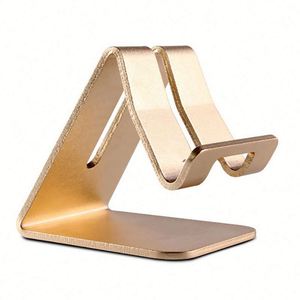 Soporte de Aluminio Portátil para Teléfono Celular con Logotipo Personalizado, Soporte Metálico Compacto de Escritorio para Promociones de Oficina - Product Image 3