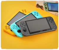 Nouvelle console de jeu portable de style classique, rechargeable, écran 5,1 pouces, jeu vidéo