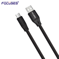 Câble Micro USB, mm, PVC de haute qualité, pour Samsung, câble plat, charge rapide, câble de données, micro V9
