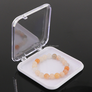 Boîte d'emballage transparente SUNSHING pour faux ongles, conteneur vide pour rangement d'ongles et de capsules, présentoir carré en acrylique pour bijoux - Product Image 3