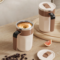 Vaso Inteligente de Acero Inoxidable 316, Totalmente Automático, Portátil, Eléctrico, para Agitar Café, con Calentamiento y Enfriamiento por Succión Magnética