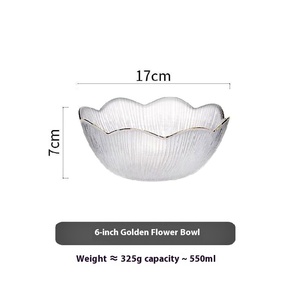 Ciotola di <span class=keywords><strong>vetro</strong></span> in stile giapponese per ghiacciaio verticale ad alto valore per uso domestico per gli hotel snack di caramelle - Product Image 6