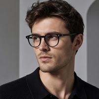 Lunettes d'ordinateur unisexes de style classique de haute qualité, neuves, avec verres anti-lumière bleue, monture en acétate, modèle D-9012