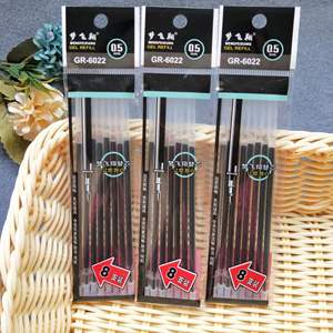 One Yuan Department Store - Lot de 8 recharges de stylos gel rechargeables (0,5 mm) - Article cadeau/produit promotionnel pour la boutique One Yuan - Product Image 3