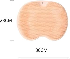 Alfombrilla de masaje antideslizante para pies para baño en casa, toalla de baño con cepillo para pies y características de silicona para lavar y frotar los pies. - Product Image 6