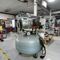 Compresseur d'air médical sans huile muet 750W 8bar pression compresseur d'air dentaire 12V moteur Air -40 Celsius spécial basse température