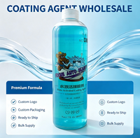 Agent de revêtement activé par l'eau, protecteur de peinture automobile et de verre, booster de brillance hydrophobe, spray anti-poussière, entretien automobile